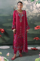 Silvana By Guzel Stitched 3 Piece Luxury Chiffon Collection'2025-04-Sera