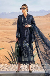 Voyage A'Luxe By Maria B Unstitched 3 Piece Lawn Suit-ML-2504-B