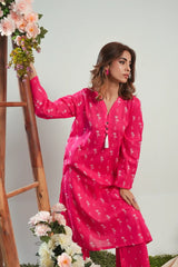 Dhaga Stitched 2 Piece Lawn Suit-Matching separate 0047