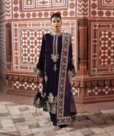 Mazil Stitched 3 Piece Formals Suit-Saaz