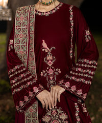 Mazil Stitched 3 Piece Formals Suit-Farida