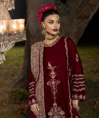 Mazil Stitched 3 Piece Formals Suit-Farida