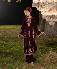 Makhmal By Mazil Stitched 2 Piece Formals Suit-Zara