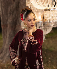 Makhmal By Mazil Stitched 2 Piece Formals Suit-Zara
