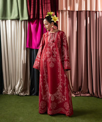 Print Therapy By Mazil Stitched 2 Piece Suit-Hibiscus