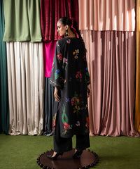 Print Therapy By Mazil Stitched 2 Piece Suit-Black Iris