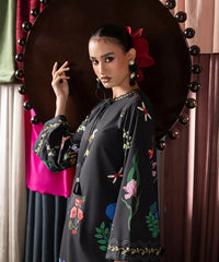 Print Therapy By Mazil Stitched 2 Piece Suit-Black Iris