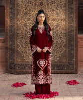 Makhmal By Mazil Stitched 2 Piece Formals Suit-Radha