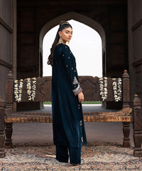 Makhmal By Mazil Stitched 2 Piece Formals Suit-Dove