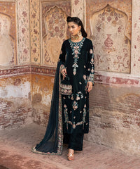 Makhmal By Mazil Stitched 3 Piece Formals Suit-Dastak