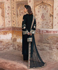 Makhmal By Mazil Stitched 3 Piece Formals Suit-Dastak