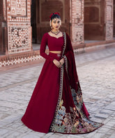 Makhmal By Mazil Stitched 3 Piece Formals Suit-Nirmila Pishwas