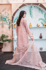 Dressline Al Umer Textile New Stitched Fancy Emb Chikankari Lawn Fancy Emb Organza Dupatta Collection