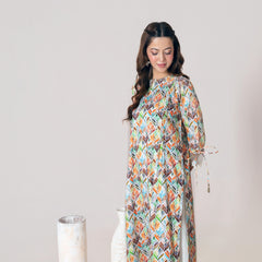 Ahlam By Safa Textile Safwa Printed Kurta Set