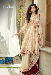 Asim Jofa Limited Edition Vol-1 2021 Ajle-10 Embroidered Organza 3 Pcs