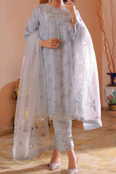 Naqsh By Guzel Stitched 3 Piece Luxury Formals Emb Organza Suit-05-Dilara