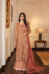 Lueur by Farasha Unstitched 3 Piece Luxury Formals Suit-05-Elora