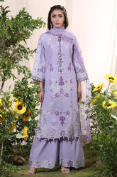 Irha By Guzel Stitched 3 Piece Luxury Cotton Suit-05-Roma