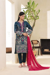 Dressline Meher Stitched 3 Piece Emb Self Lawn Jacquard Collection