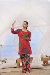 Whisper Wind By Feathers Unstitched 2 Piece Printed Lawn Suit-RUBEL-FT511