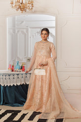 Dressline Launching New Semi Stitched 3 Pc Luxury Emb Organza Maxi Collection 2025
