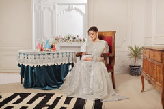 Dressline Launching New Semi Stitched 3 Pc Luxury Emb Organza Maxi Collection 2025