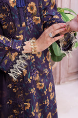 Dressline Cocktail UnStitched 3 Piece Premium Heavy Chikankari Cutwork Emb Bana Dora Digital Printed Lawn Collection