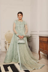 Dressline Launching New Semi Stitched 3 Pc Luxury Emb Organza Maxi Collection 2025