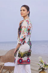 Whisper Wind By Feathers Unstitched 2 Piece Printed Lawn Suit-LUNAR-FT497
