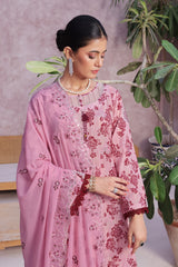 Dressline Cocktail UnStitched 3 Piece Premium Heavy Chikankari Cutwork Emb Bana Dora Digital Printed Lawn Collection