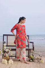 Whisper Wind By Feathers Unstitched 2 Piece Printed Lawn Suit-FLAMYN-FT512