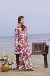 Whisper Wind By Feathers Unstitched 2 Piece Printed Lawn Suit-CASSIA-FT515