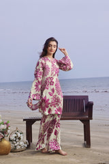 Whisper Wind By Feathers Unstitched 2 Piece Printed Lawn Suit-CASSIA-FT515