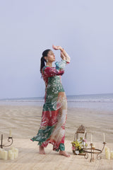 Whisper Wind By Feathers Unstitched 2 Piece Printed Lawn Suit-PINEAR-FT503
