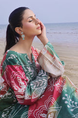 Whisper Wind By Feathers Unstitched 2 Piece Printed Lawn Suit-PINEAR-FT503