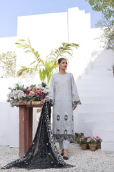 Dressline Launching New Semi Stitched 3 Pcs Emb Chikankari & Laserkari Lawn Collection