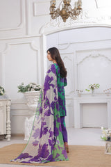 Midnight Murmurs By Feathers Lawn Suit-LAVIRA-FT478