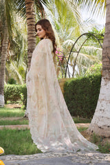 Dressline Hayam Ready-To-Wear 3 Piece Premium Heavy Chikankari Emb Bana Dora Lawn Collection
