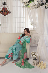 Midnight Murmurms By Feathers Lawn Suit-SKYLOR-FT481
