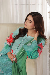 Midnight Murmurms By Feathers Lawn Suit-SKYLOR-FT481
