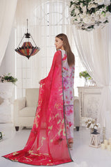 Midnight Murmurs By Feathers Lawn Suit-PRISMA-FT476