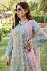 Dressline Silvana Ready-To-Wear 3 Piece Premium Heavy Chikankari Emb Bana Dora Lawn Collection