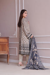 Dressline Launching New Unstitched 3 Pcs Premium Chikankari Emb Digital Printed Bana Dora Lawn Collection