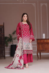 Dressline Launching New Unstitched 3 Pcs Premium Chikankari Emb Digital Printed Bana Dora Lawn Collection