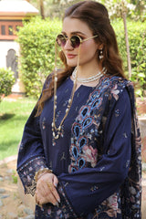 Dressline Silvana Ready-To-Wear 3 Piece Premium Heavy Chikankari Emb Bana Dora Lawn Collection