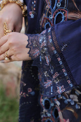 Dressline Silvana Ready-To-Wear 3 Piece Premium Heavy Chikankari Emb Bana Dora Lawn Collection