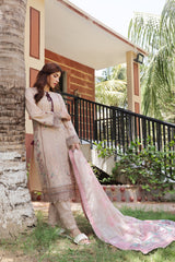 Dressline UnStitched 3 Piece Premium Heavy Emb Bana Dora Lawn Collection