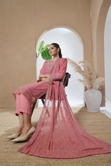 Dressline Launching New Stitched 3 Piece Luxury Emb Chiffon Collection