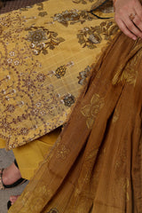 Dressline Launching New Un Stitched 3 Pcs Emb Laserkari Digital Printed Lawn Collection 2024