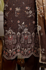 Dressline Launching New Un Stitched 3 Pcs Emb Laserkari Digital Printed Lawn Collection 2024